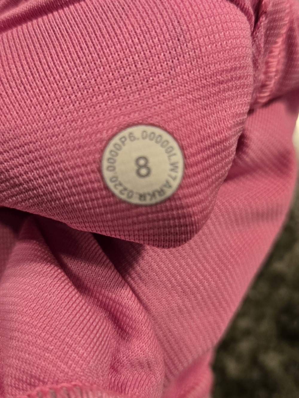Lululemon Speed Up Shorts Pink Mesh Side Size 8 Athletic Running - Picture 6 of 6